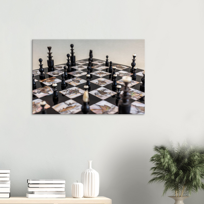 Chess themed Stretch Canvas by Istvan Maar Photography