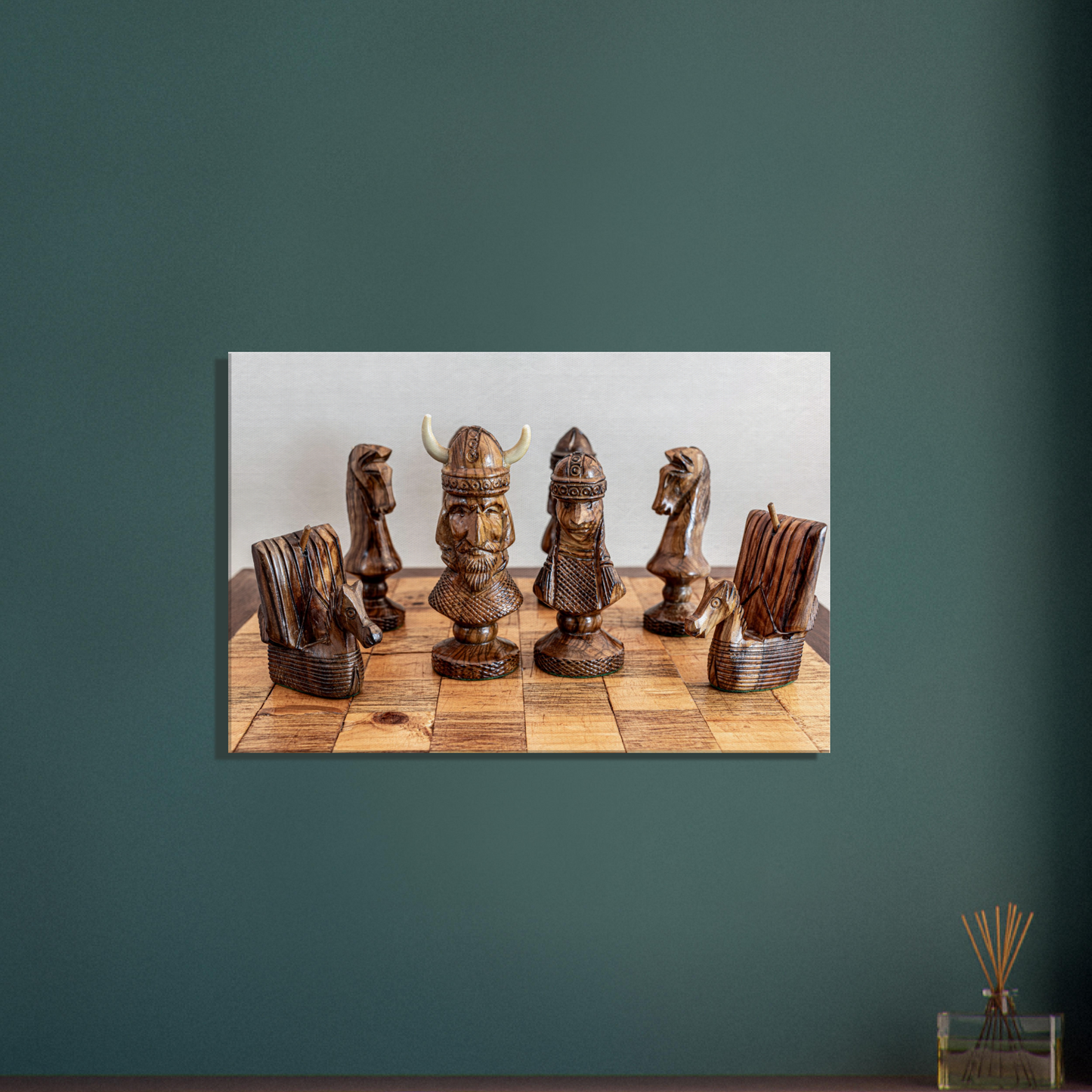 Chess themed Stretch Canvas by Istvan Maar Photography