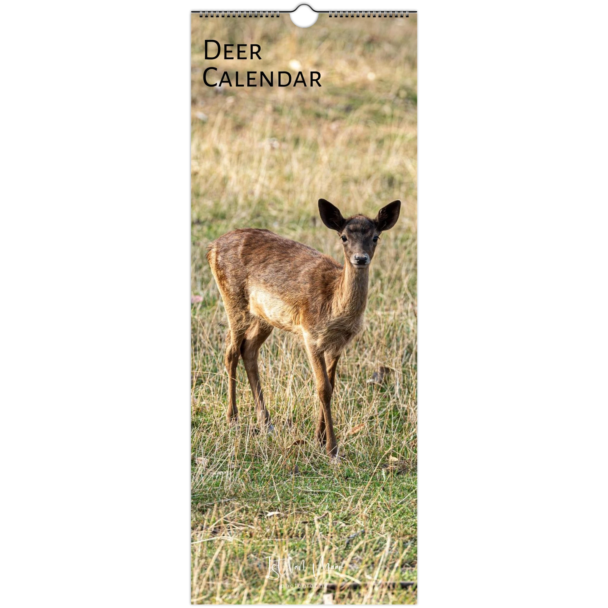 Personalised Deers Wall Calendar by Istvan Maar Photography. 