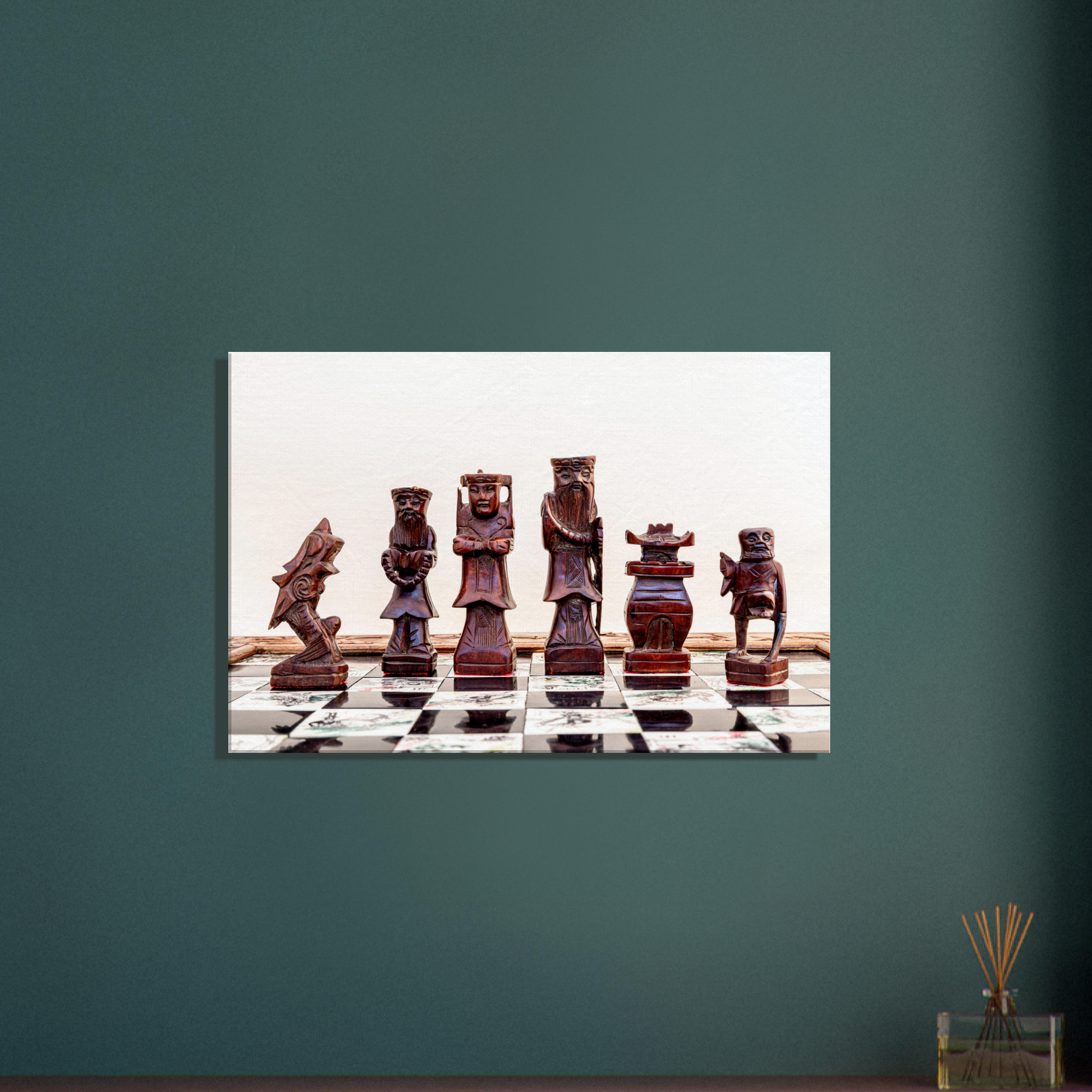 Chess themed Stretch Canvas by Istvan Maar Photography