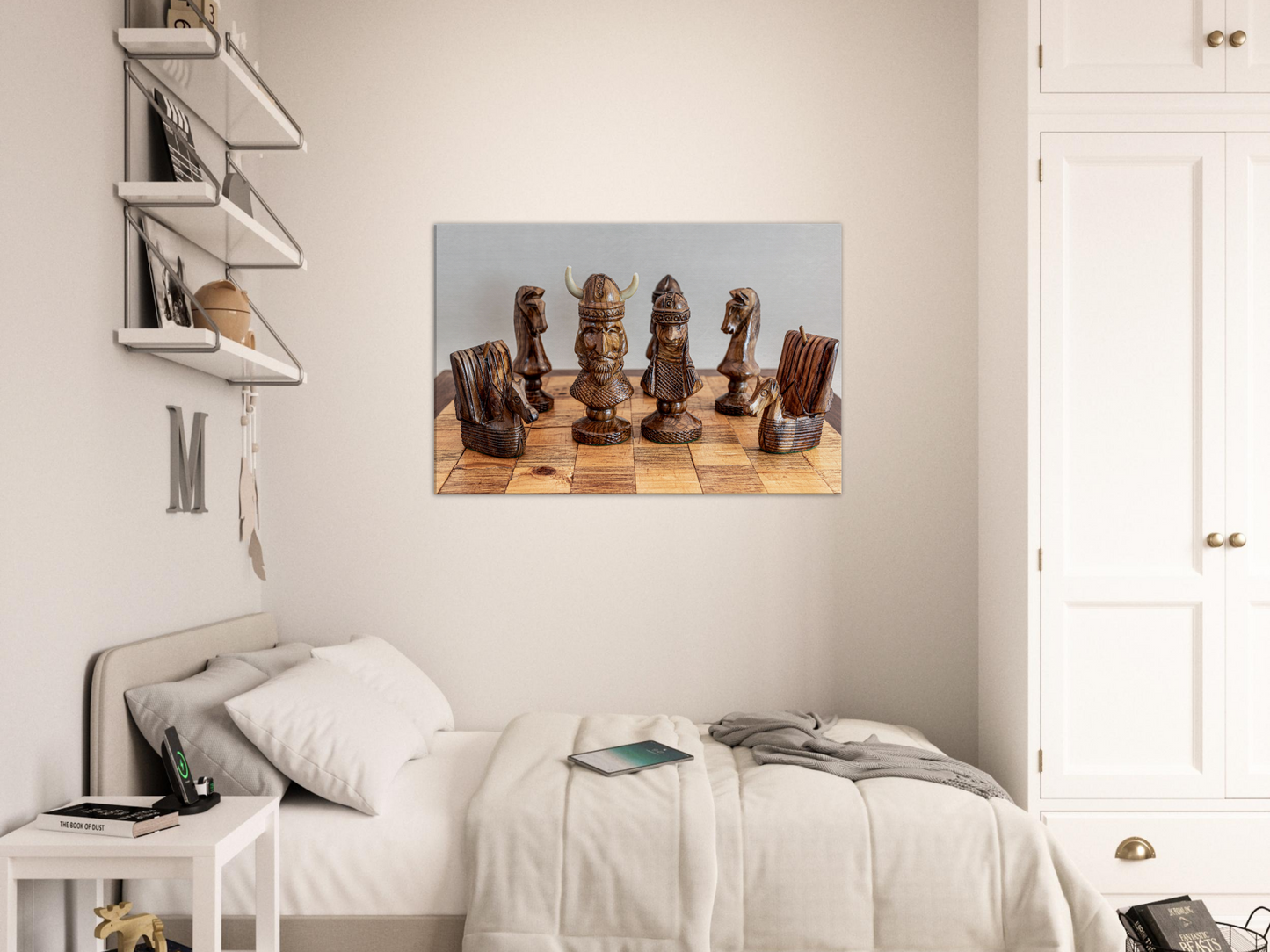 Chess themed Stretch Canvas by Istvan Maar Photography