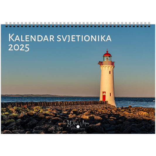 Lighthouse Wall Calendar by Istvan Maar Photography