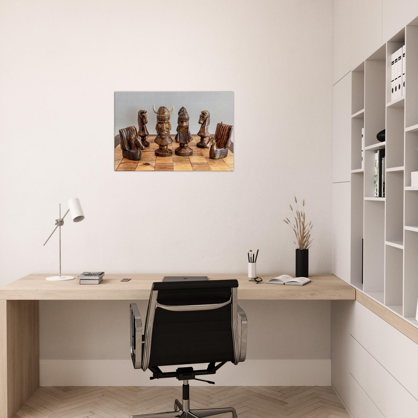 Chess themed Stretch Canvas by Istvan Maar Photography