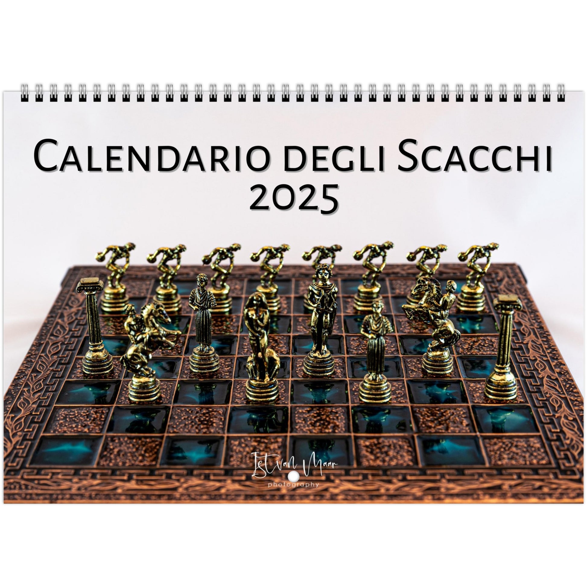 Chess Puzzle Calendar by Istvan Maar Photography