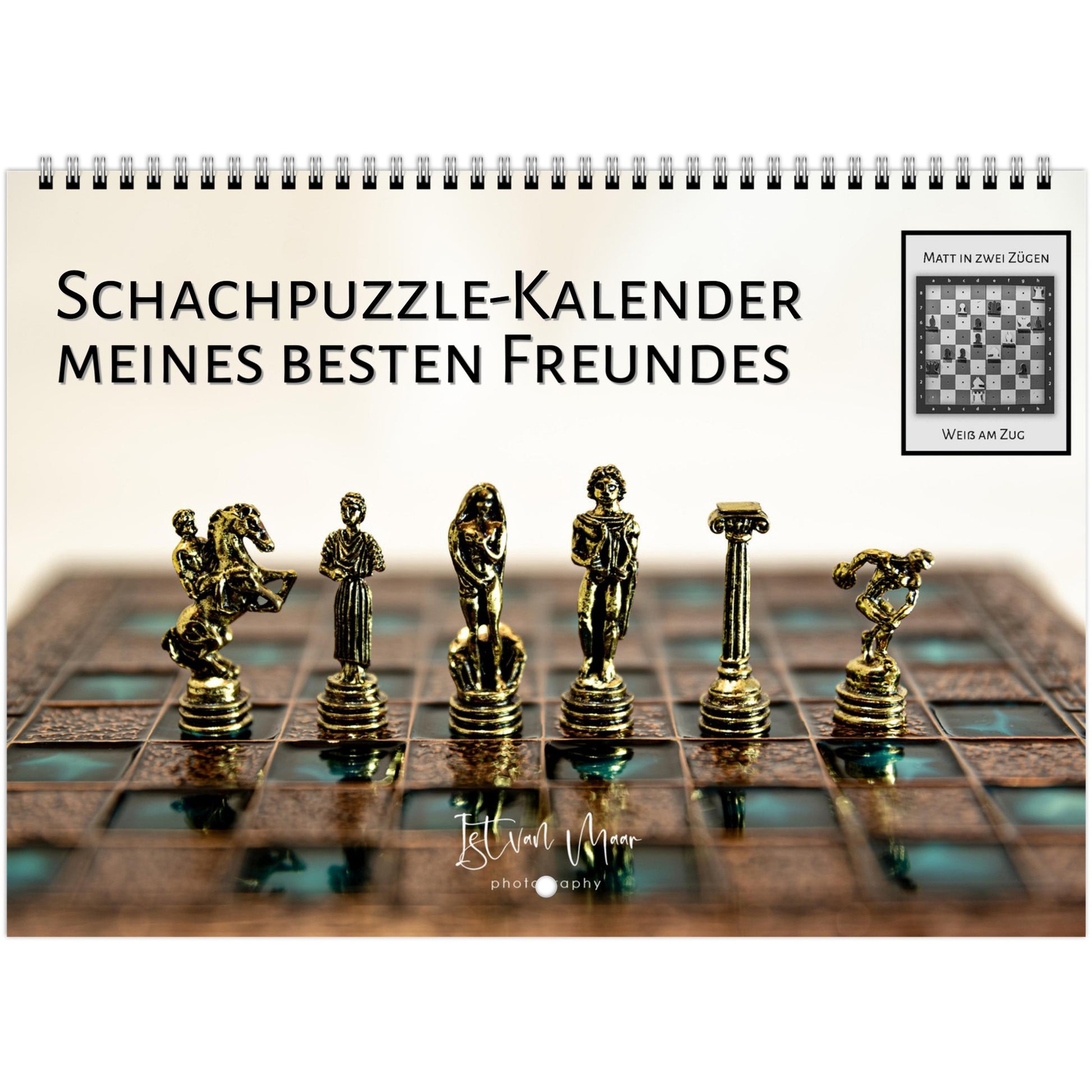 Personalized Chess Calendar by Istvan Maar Photography