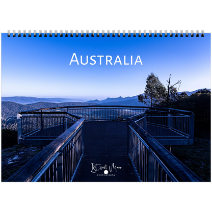 2027 Australia Wall Calendar - front cover featuring Australian landscape photography by Istvan Maar