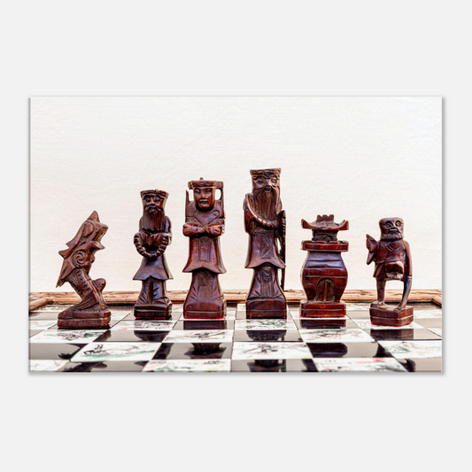 Chess themed Stretch Canvas by Istvan Maar Photography