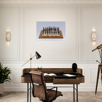 Trbial Chessmen canvas by Istvan Maar Photography - executive office