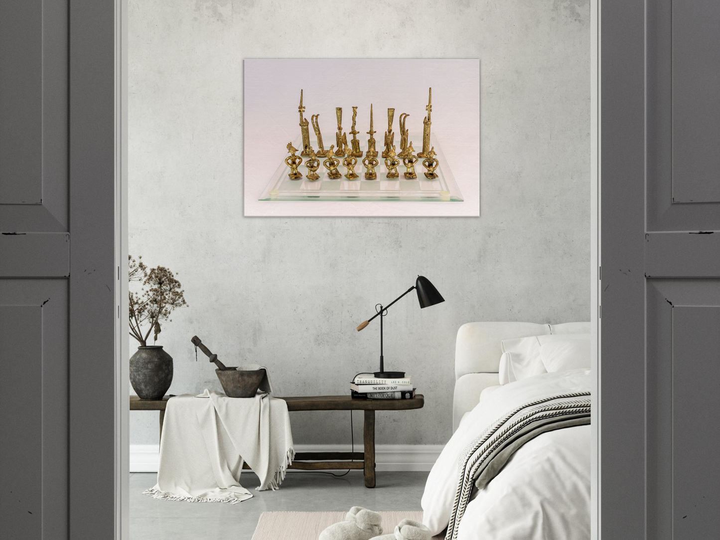 Chess themed Stretch Canvas by Istvan Maar Photography