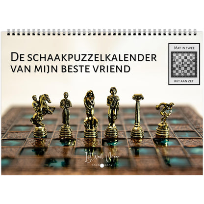 Personalized Chess Puzzle Calendar by Istvan Maar Photography