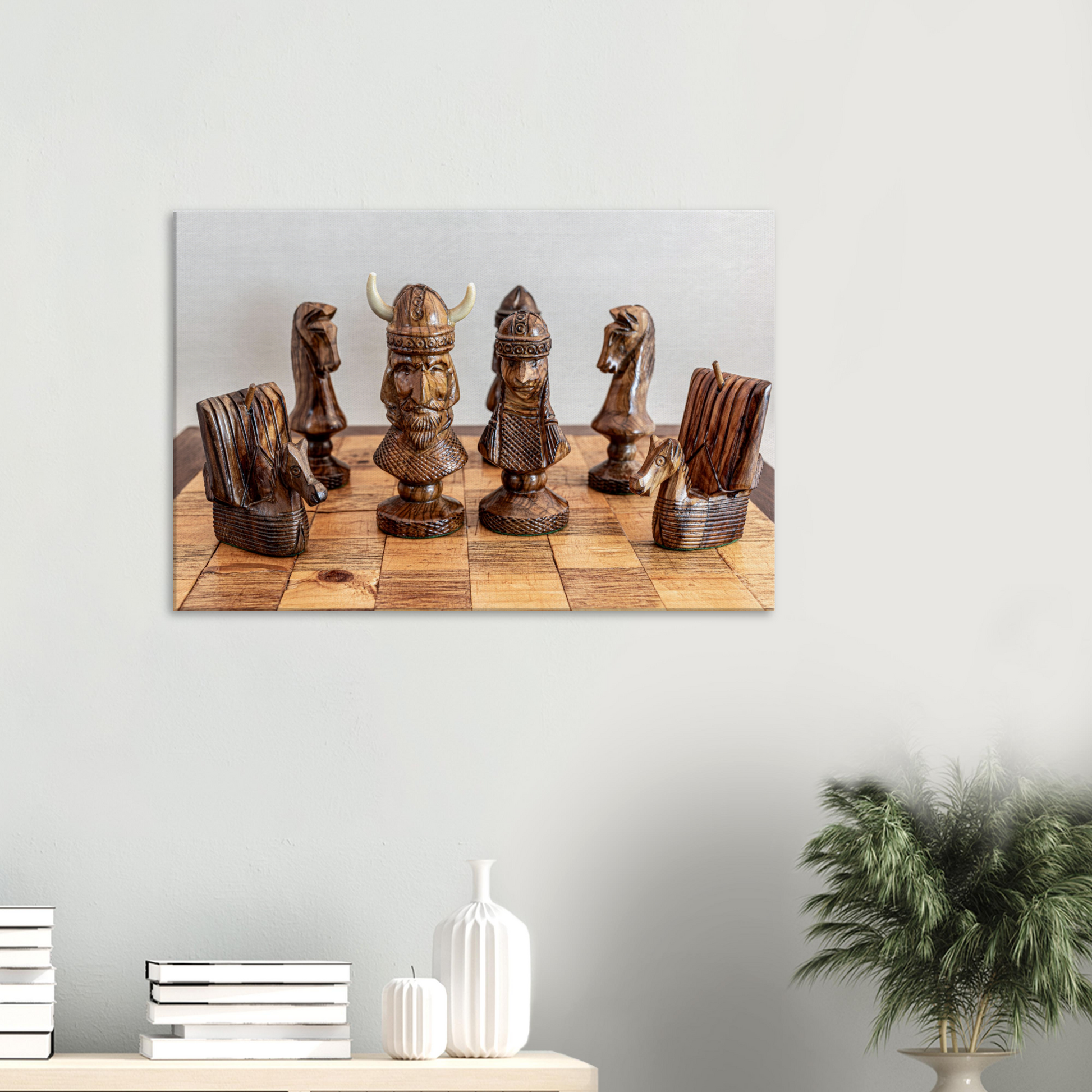 Chess themed Stretch Canvas by Istvan Maar Photography