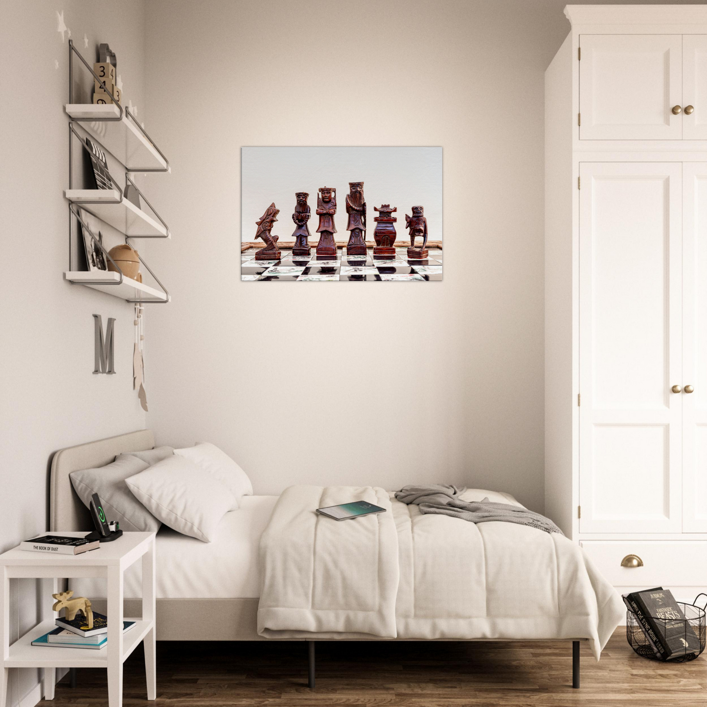 Chess themed Stretch Canvas by Istvan Maar Photography