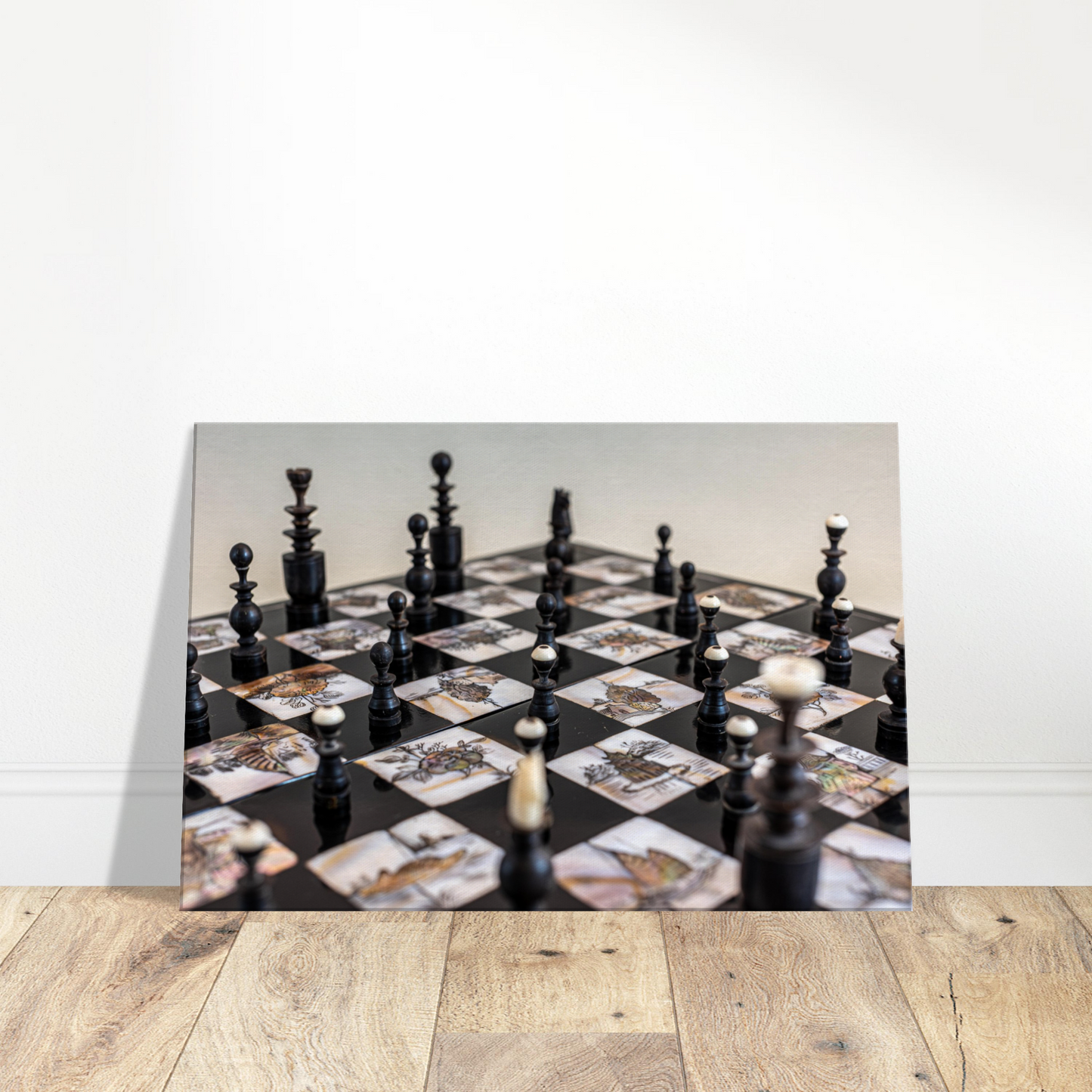 Chess themed Stretch Canvas by Istvan Maar Photography