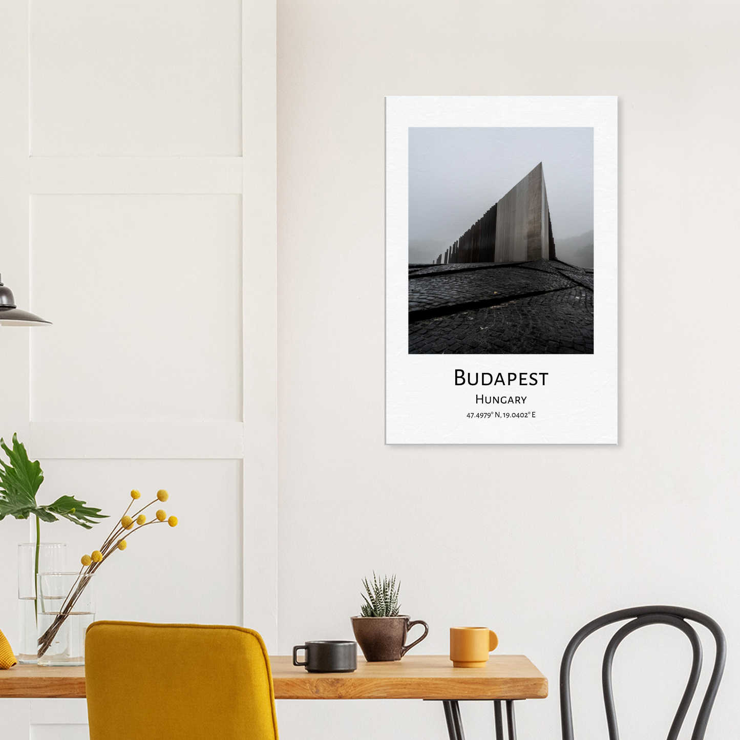 Personalised Budapest Travel Canvas - 1956 Hungarian Revolution Monument by Istvan Maar Photography home décor