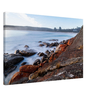 Binalong Bay Coastal Canvas by Istvan Maar Photography - by side