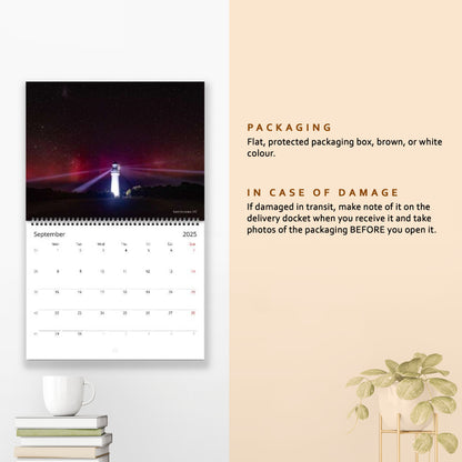 Packaging of wall calendar by Istvan Maar Photography