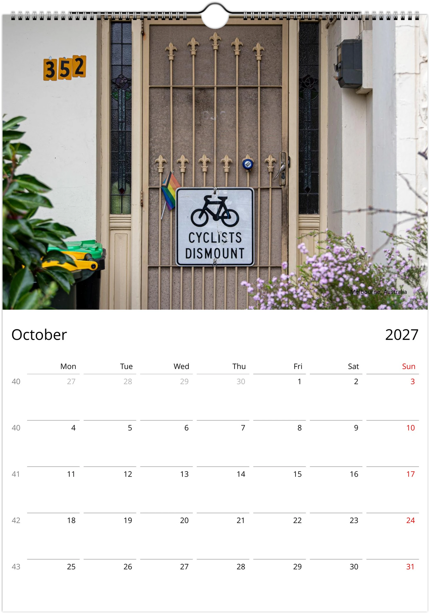 2027 Funny Road Signs Wall Calendar | 1800 Istvan Maar Photography