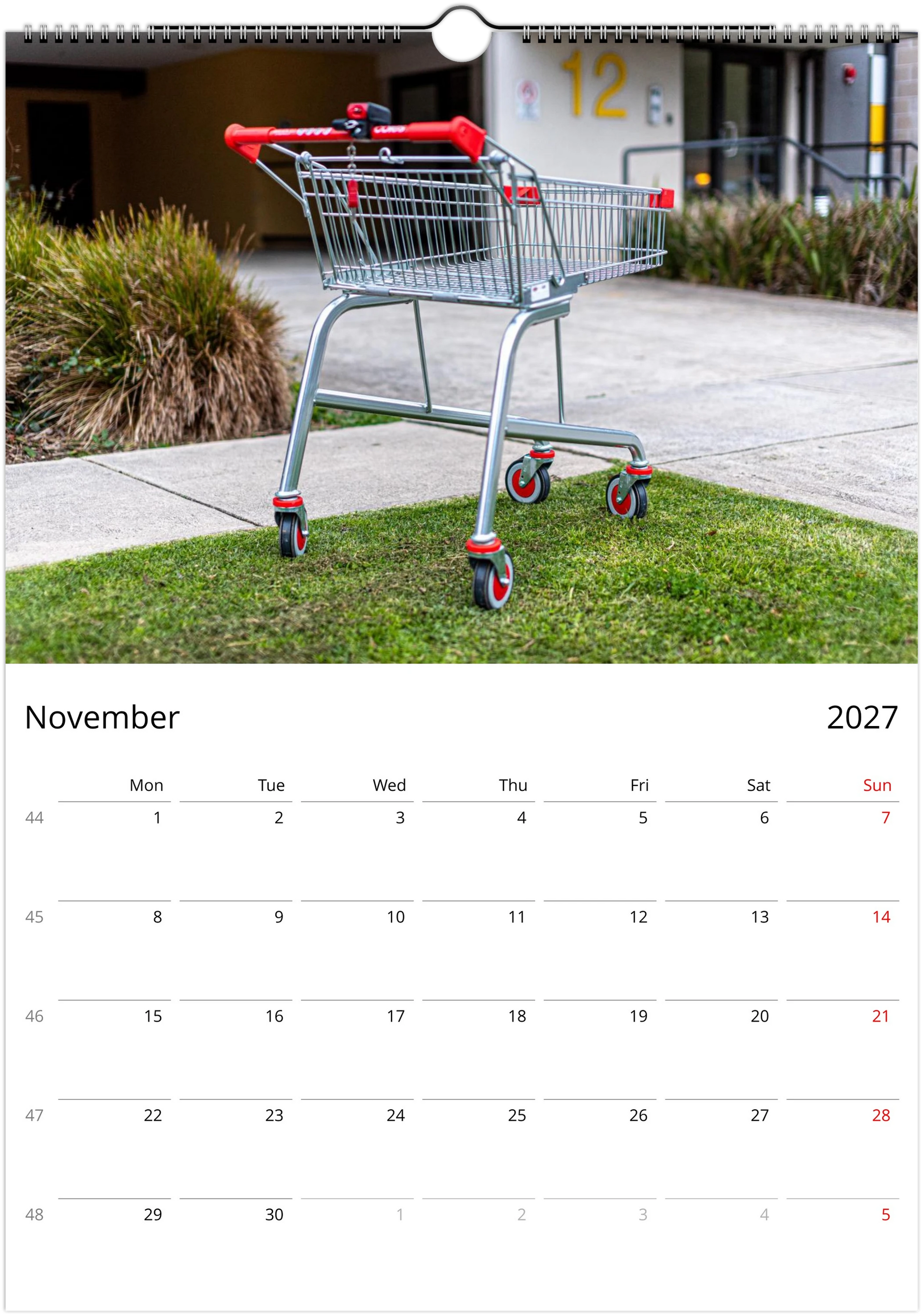 2027 Urban Trolley Wall Calendar | 5709 Istvan Maar Photography