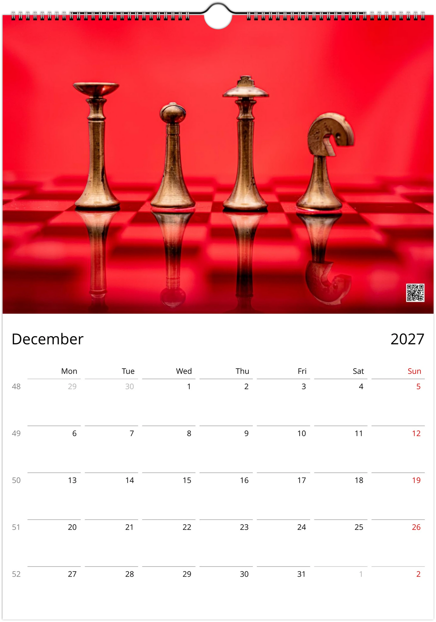 2027 Reflections Wall Calendar | 7286