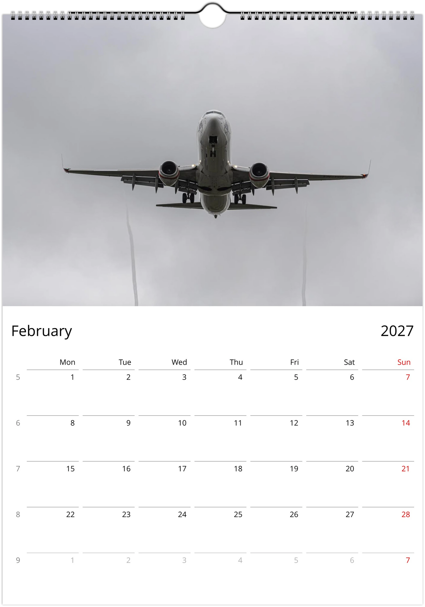 2027 Aviation Wall Calendar | 4994 Istvan Maar Photography