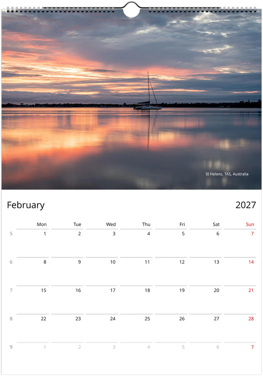2027 Reflections Wall Calendar | 7286