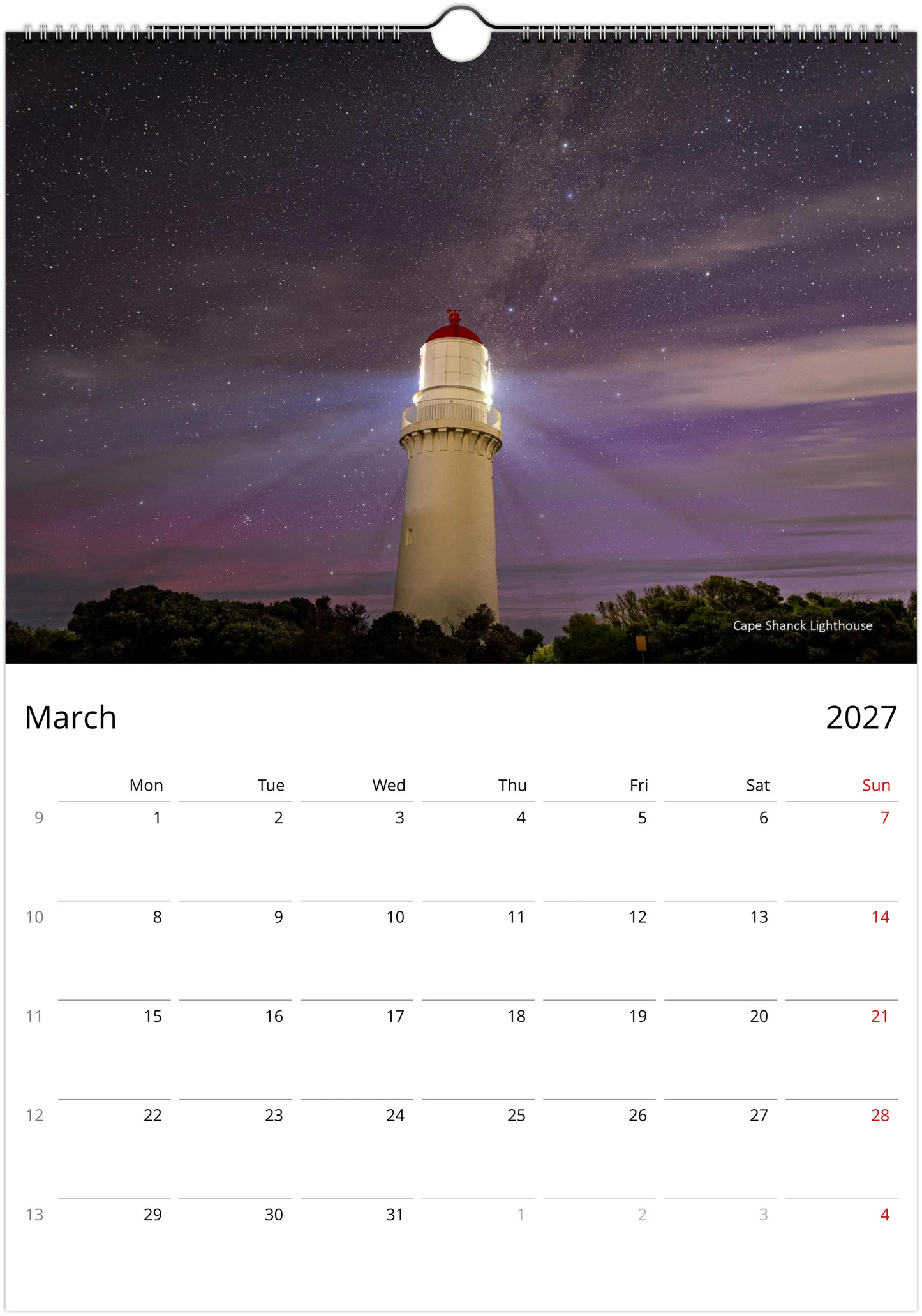 2027 Night Sky Wall Calendar | 0269 Istvan Maar Photography