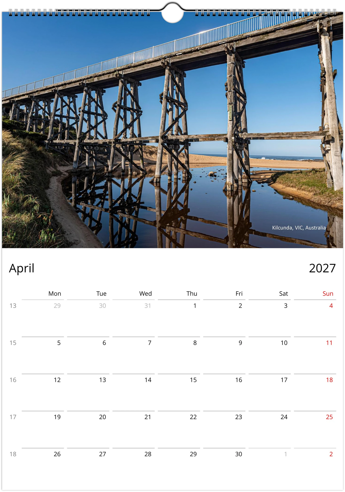 2027 Reflections Wall Calendar | 7286