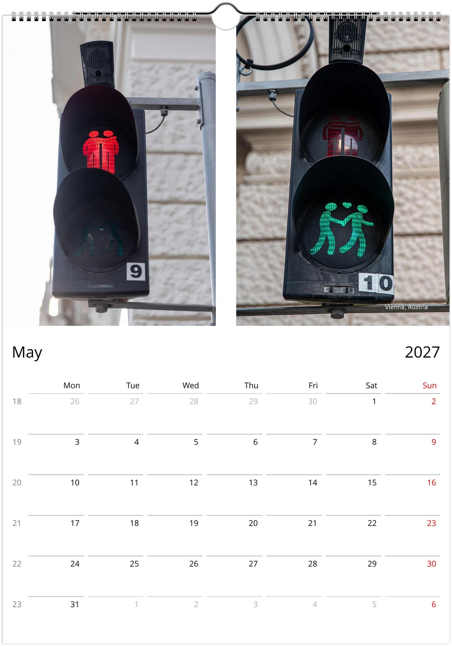 2027 Funny Road Signs Wall Calendar | 1800 Istvan Maar Photography