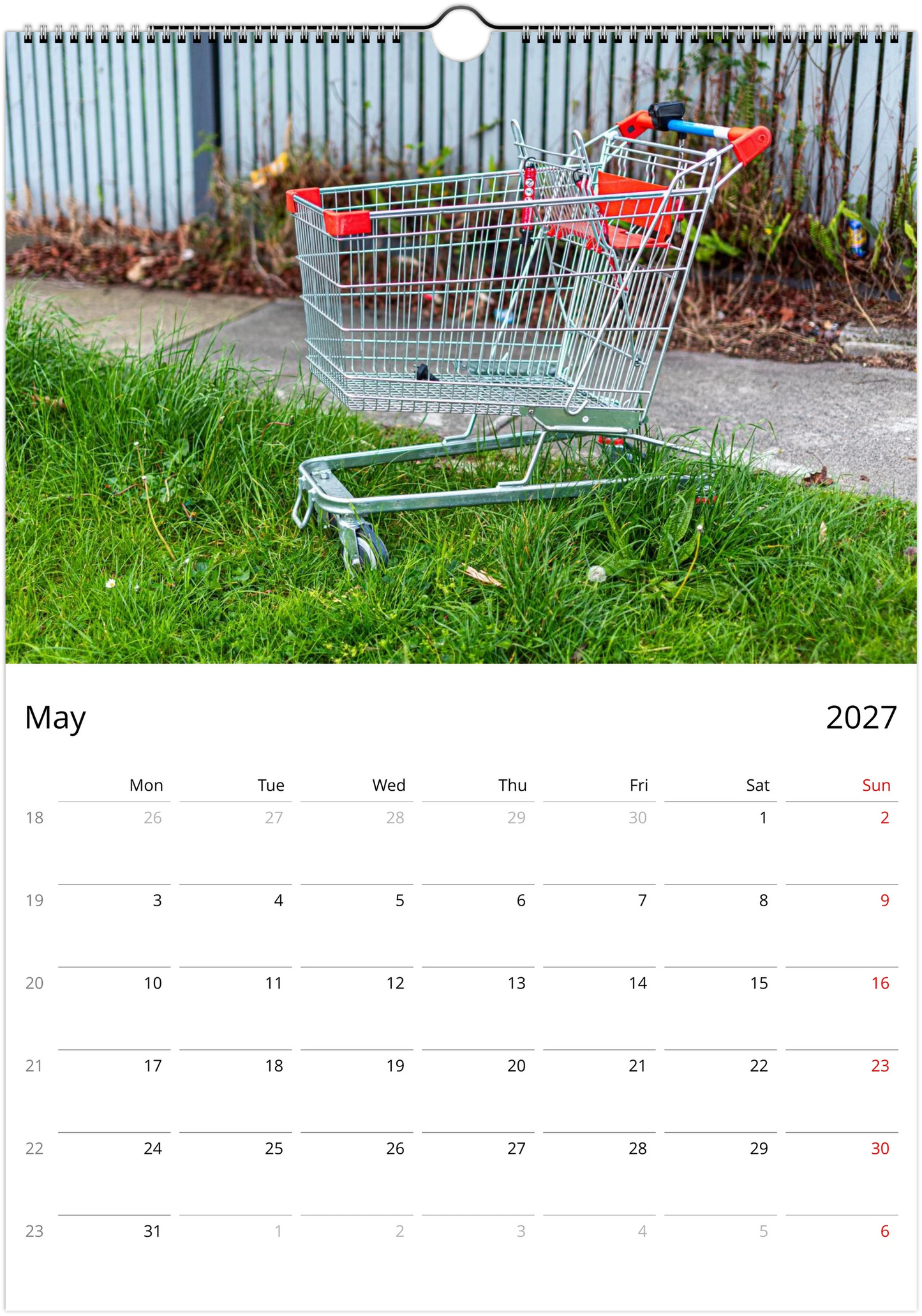 2027 Urban Trolley Wall Calendar | 5709 Istvan Maar Photography