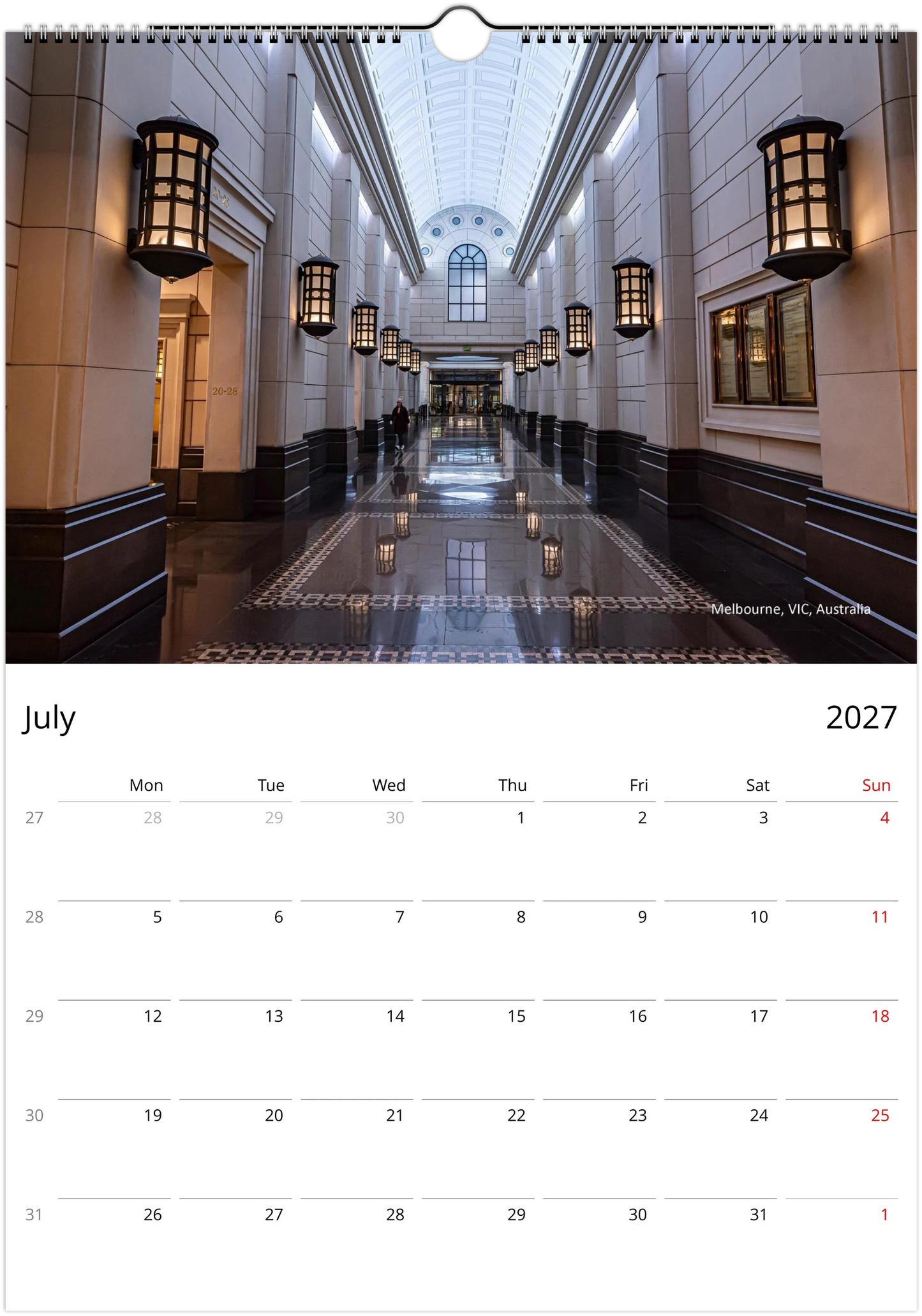 2027 Reflections Wall Calendar | 7286