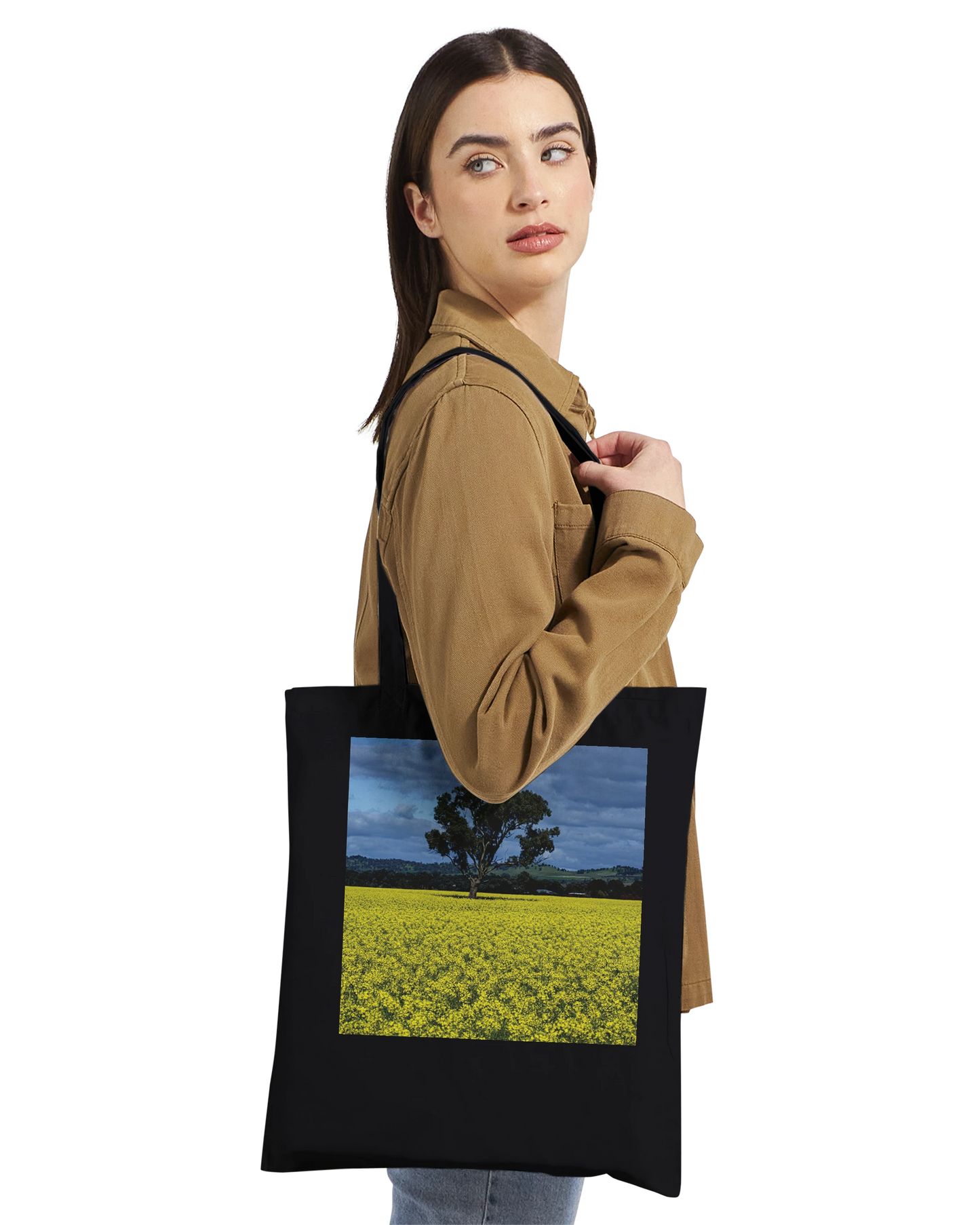 Personalised Canola Field Tote Bag | Australian Landscape Gift