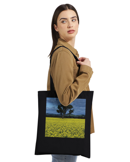 Personalised Canola Field Tote Bag | Australian Landscape Gift