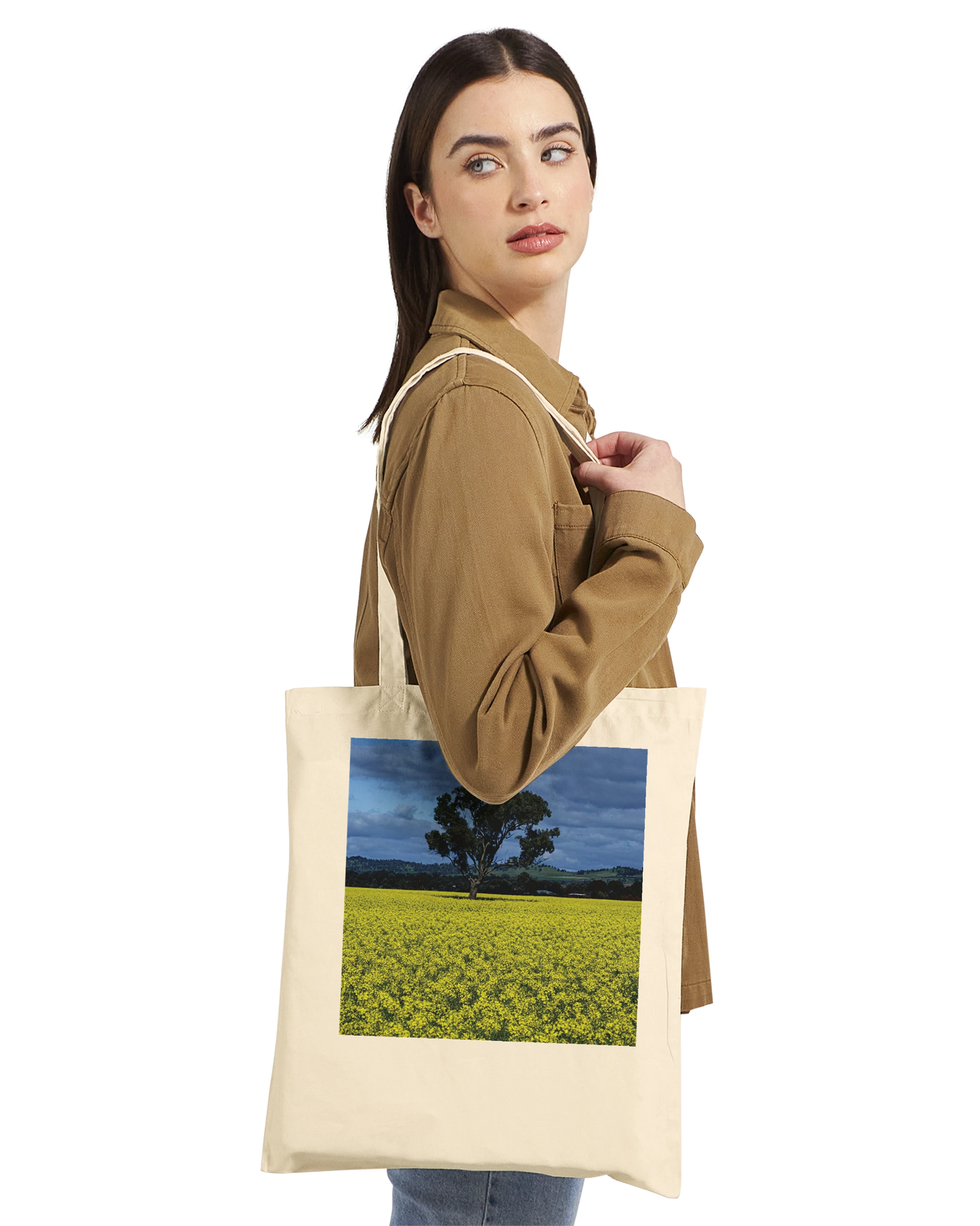 Personalised Canola Field Tote Bag | Australian Landscape Gift