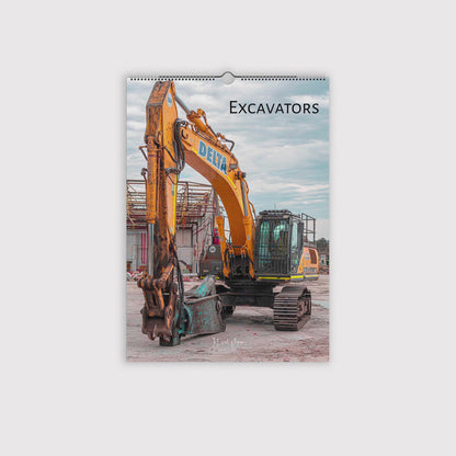2027 Excavator Wall Calendar | 6561