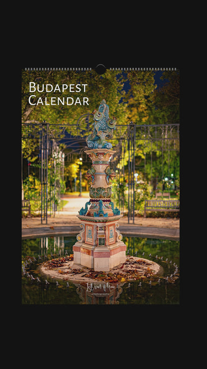 2027 Personalised Budapest Wall Calendar | 8225