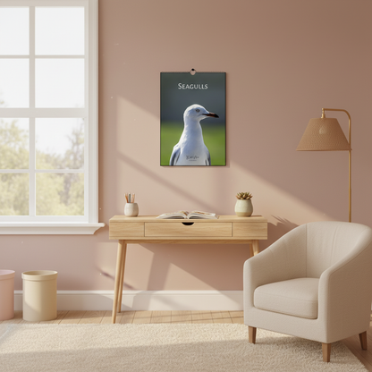 Seagulls Wall Calendar – Kids Room Mockup